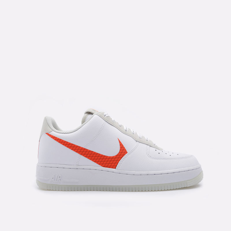 мужские белые кроссовки Nike Air Force 1 `07 LV8 3 CD0888-100 - цена, описание, фото 1